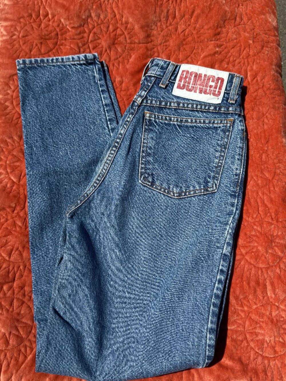 BONGO Vintage Jeans Hight Waist Tapered Leg Size 9